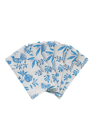 Set of 6 linen napkins - YOLKE