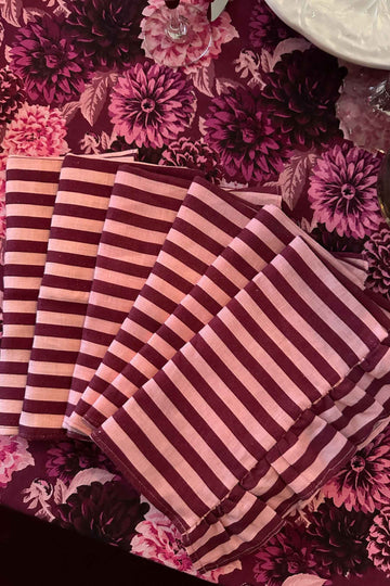 Set of 6 linen napkins
