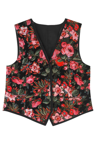 Floral waistcoat - YOLKE
