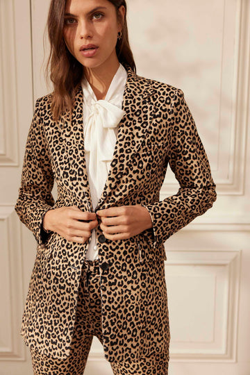 Leopard Print Jacket - YOLKE