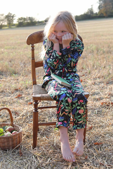 LiTTLE Classic Silk Pyjamas - YOLKE