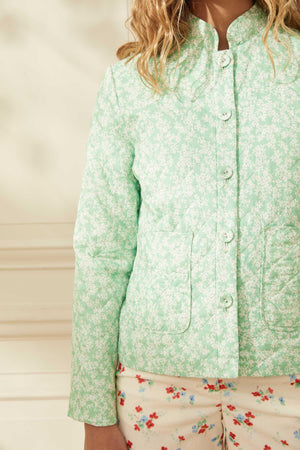 Quilted cotton jacket - YOLKE