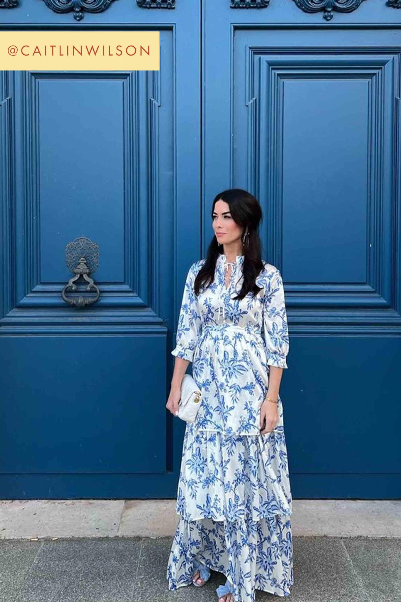6 / Fan Blue / Stretch Silk Tiered Evie dress 6 / Fan Blue / Stretch Silk Tiered Evie dress